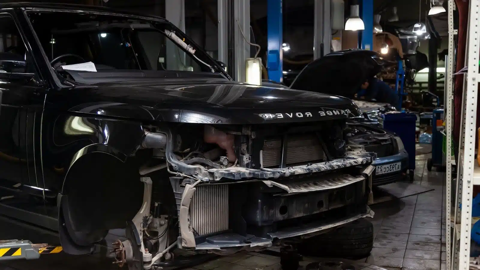 Land Rover auto body shop providing certified collision repair
