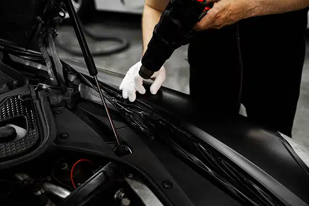 Black out kit installation on vehicle in Bronx NY